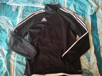 Schwarzer Adidas Pullover mit Reißverschluss an der Seite Gr M Hessen - Darmstadt Vorschau