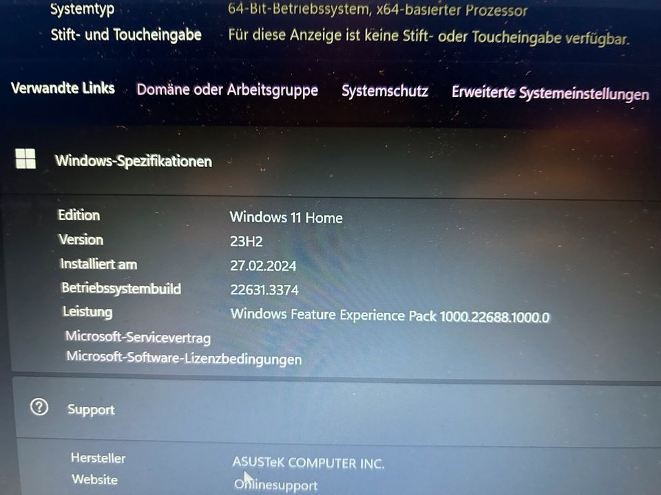 Asus Laptop in Kempen