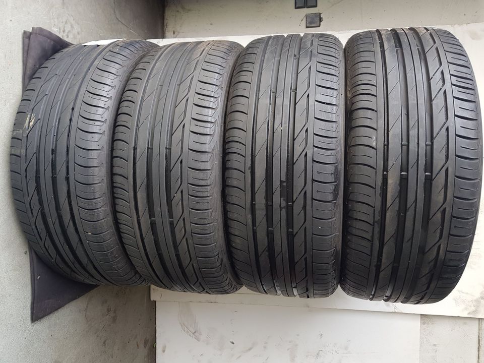 4 Sommerreifen Bridgestone 225 50 R18 95W DOT2917 Nr.213 in Wuppertal