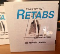 Fingerabdruck Label Fingerprint Retabs Bayern - Weidenberg Vorschau