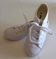 Unisex Sneaker Chucks kurz Stoff weiß 36 - fällt aus wie 37 Bayern - Cham Vorschau