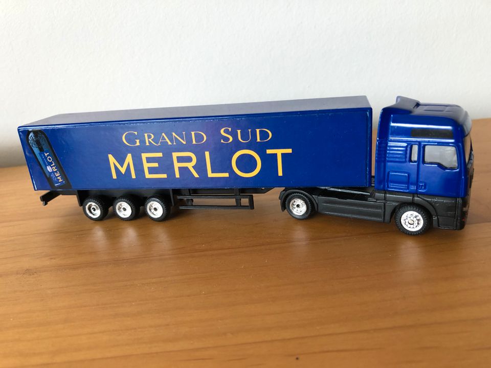 Werbetruck Merlot LKW Truck MAN Scale 1:87 sammeln ❤️❤️❤️ in Detmold