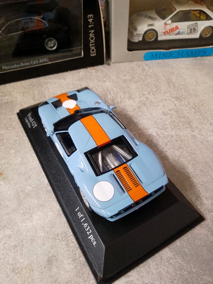 Minichamps 2006 Ford GT Gulf Light Blue 1:43 Modellauto in Hamburg