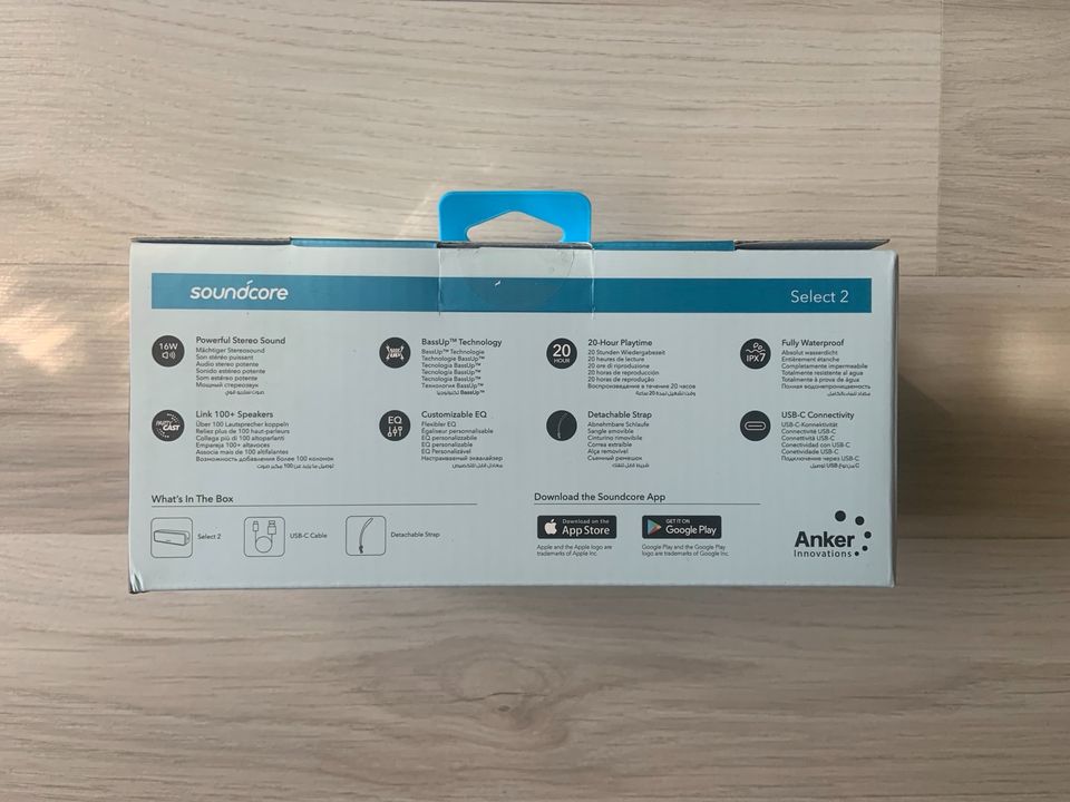 Bluetooth Lautsprecher Box / Soundcore Select 2 by Anker in Karlsfeld