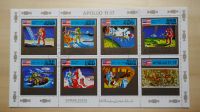 Briefmarken Block Ajman Raumfahrt Apollo 11-17 Michel 2669-2676 Wandsbek - Hamburg Bramfeld Vorschau