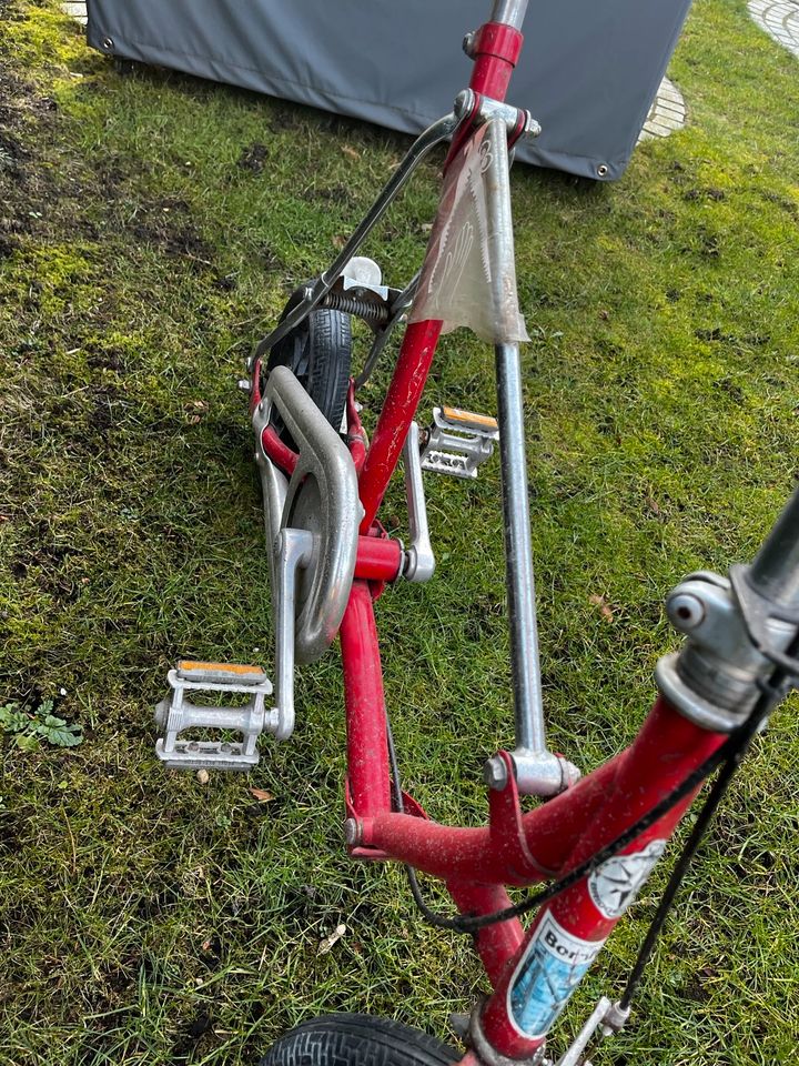 Fahrräder/Klappfahrräder blau und rot in Norderstedt