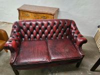 Chesterfield Ledercouch/Sofa ,Zweisitzer,Antik,Vintage Brandenburg - Erkner Vorschau