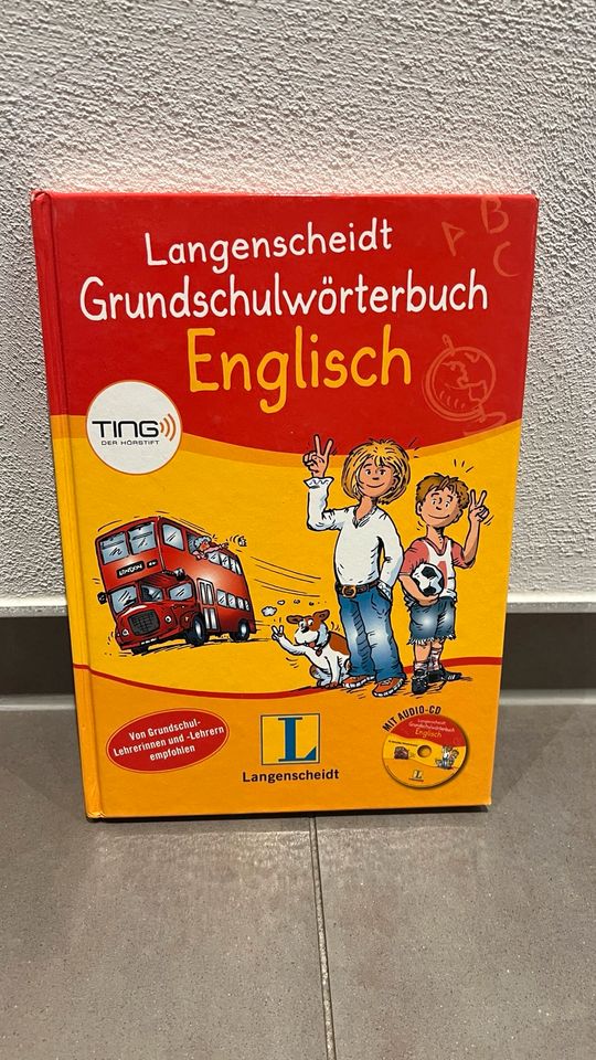 Langenscheidt Grundschulwörterbuch Englisch mit CD TING fähig in Kirchheim unter Teck