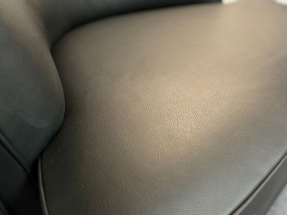 Walter Knoll Sessel Drift Armlehne Links, Leder Schwarz, Drehbar in Rheda-Wiedenbrück