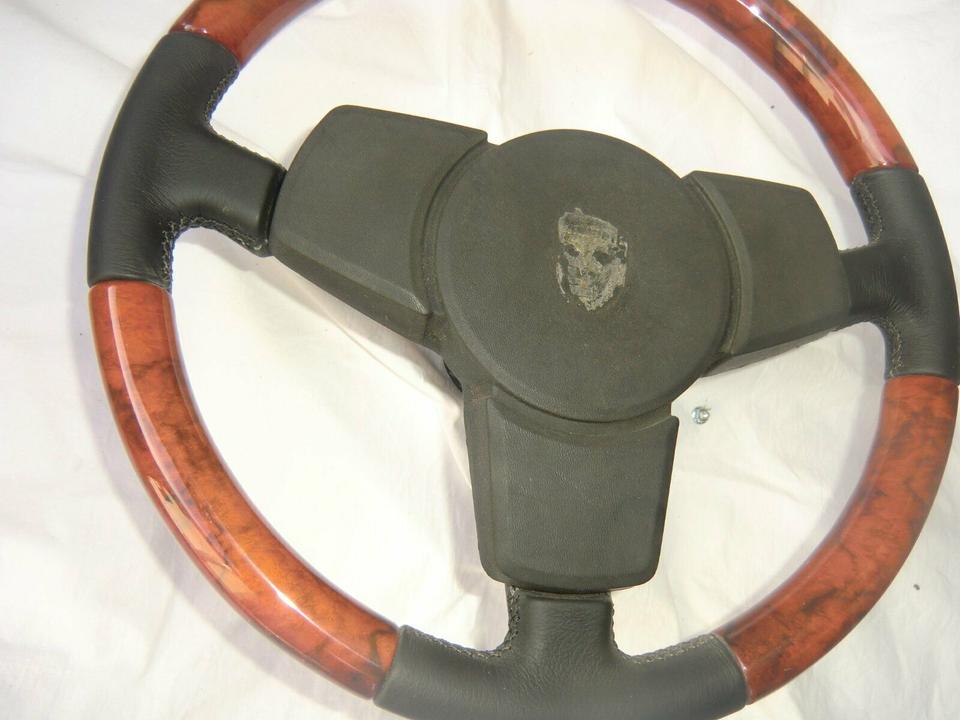 Holzlenkrad Porsche 911 924 928 930 944 964 Lederlenkrad in Gelsenkirchen