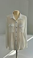 Mango Bluse Gr.L weiß creme Sachsen - Markkleeberg Vorschau