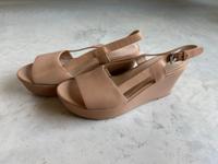 Neue Keilabsatz-Sandalen von Bruno Premi, beige, Größe 39 Bayern - Aschaffenburg Vorschau
