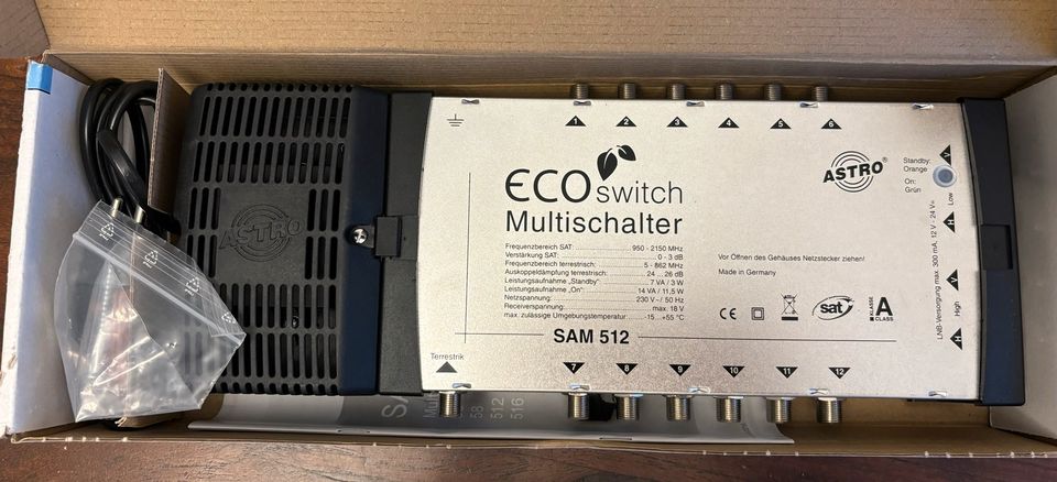 SAT-Multischalter SAM512 Ecoswitch in Bellheim