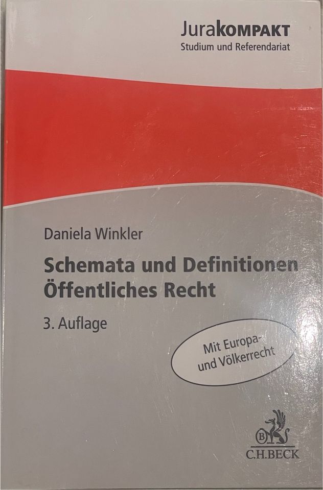 Schemata und Definitionen | Öffentliches Recht | Daniela Winkler in Hamburg