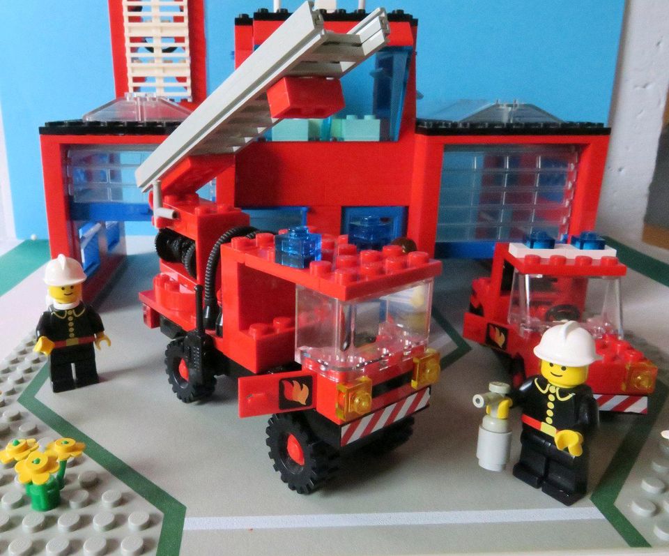 LEGO Set Nr. 6385 „Feuerwehr“ von 1985 mit OBA in Dornstadt