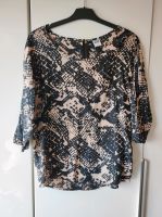 Vero Moda Bluse Gr. M braun Schwarz Oberteil Shirt gemustert Bayern - Augsburg Vorschau