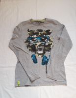 Langarmshirt Tiger von here+there by C&A Gr. 170/176 - grau Hannover - Ricklingen Vorschau