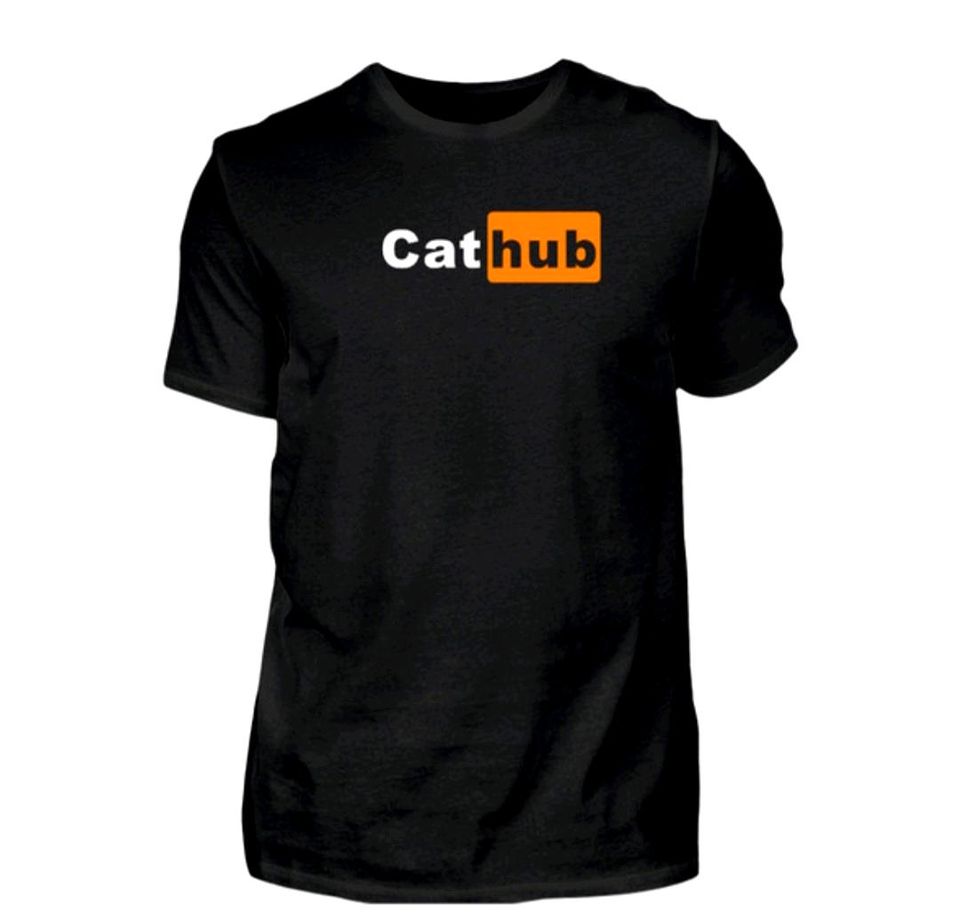 Cathub T-Shirt oder Hoodie Wels Waller Angeln Cat in Pössneck