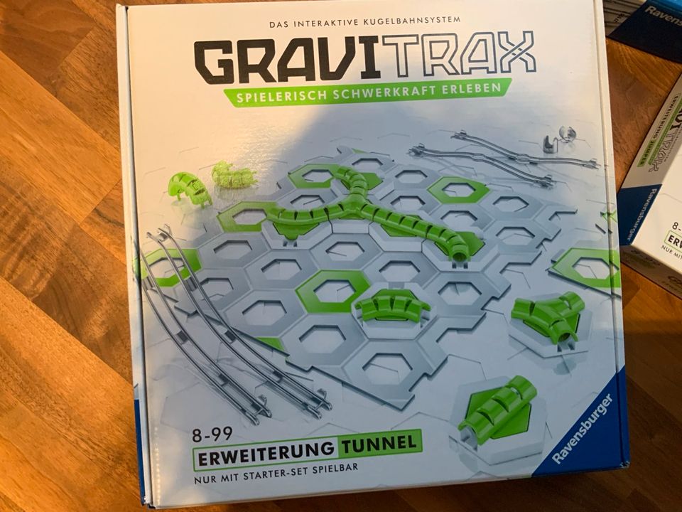 Gravitrax Starterset, Erweiterung Tunnel, Trax Jumper u. Kanone in Kitzingen