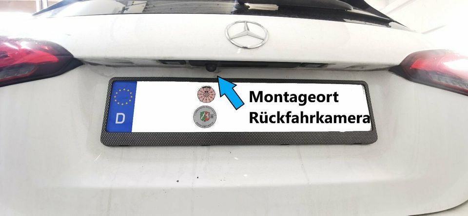 Mercedes A-Klasse W177 ab 2018 - Rückfahrkamera Nachrüstung in Brühl