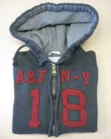 Abercrombie & Fitch Hollister Kapuzenpullover Hoodie Dunkelgrau Hessen - Schwalbach a. Taunus Vorschau