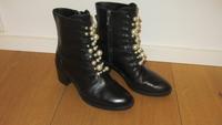 ZARA schicke Damen Stiefel mit Perlen Schwarz Gr.39 Rheinland-Pfalz - Worms Vorschau