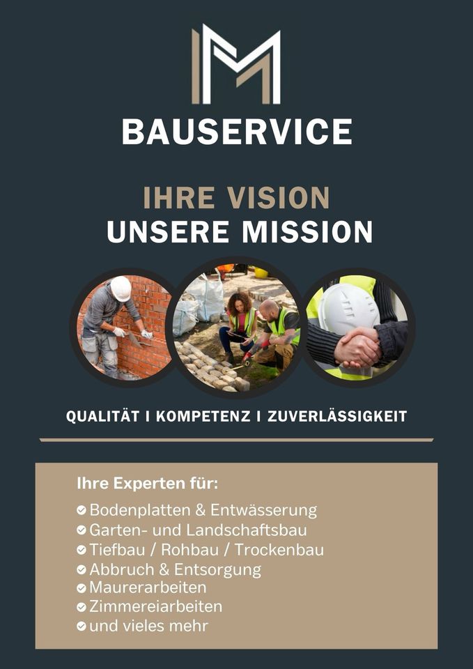 [Biete] Bauservice / Hochbau / Tiefbau / Gala-Bau / Rohbau in Ichtershausen