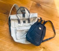 2 x Rucksack Rolltop beige-grau + dunkelblau gepflegt Rheinland-Pfalz - Edesheim (Pfalz) Vorschau