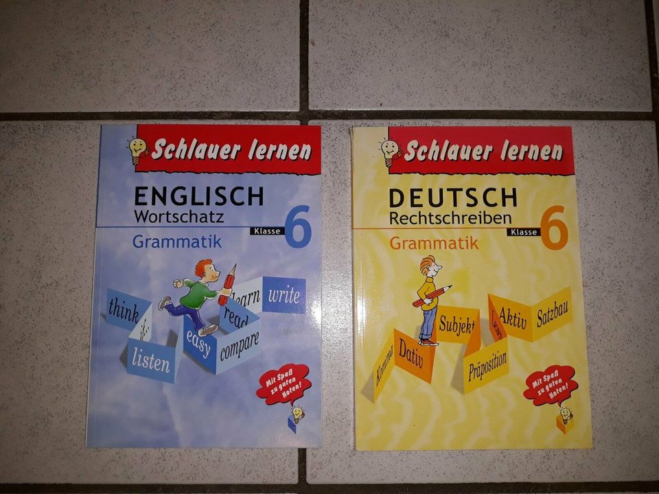 Schülerhilfe/Schlauer lernen Übungshefte-Mathe, Deutsch, Englisch in Wanna