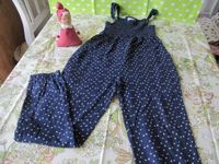 Overall Jumpsuit topolino 128 dunkel blau weiß Punkte dots Thüringen - Weimar Vorschau