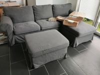 Ikea Ektorp Couch Sofa Recamiere Hocker + 2 Bezüge NEU Nordrhein-Westfalen - Wülfrath Vorschau