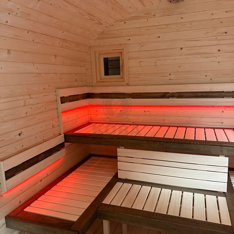 Quadro Sauna | Gartensauna | 4 m | Außensauna ⭐VERFÜGBAR⭐ in Eichenzell