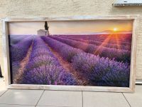 Outdoorbild Leinwand Kistenbude groß Provance  Lavendel Niedersachsen - Hann. Münden Vorschau