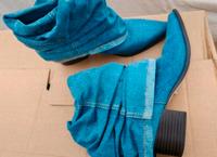 Zara Boots Jeansoptik Zara Schuhe Berlin - Hohenschönhausen Vorschau