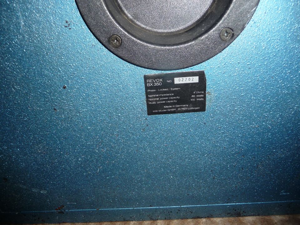 Revox Boxen BX 350 in Waltenhofen