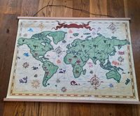 NEU Weltkarte für Kinder Leinwand 120 x 80 cm Schleswig-Holstein - Elmenhorst Kr Stormarn Vorschau