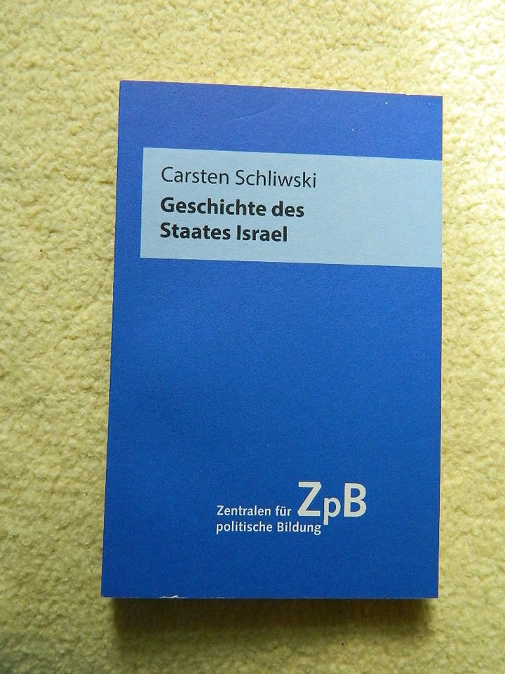 Geschichte des Staates Israel  Schliwski, Carsten  Reclam, Philip in Leipzig