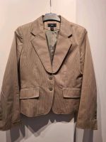 Beiger Blazer Beige Weiß gestreift Gr.40 H&M Brandenburg - Schöneiche bei Berlin Vorschau