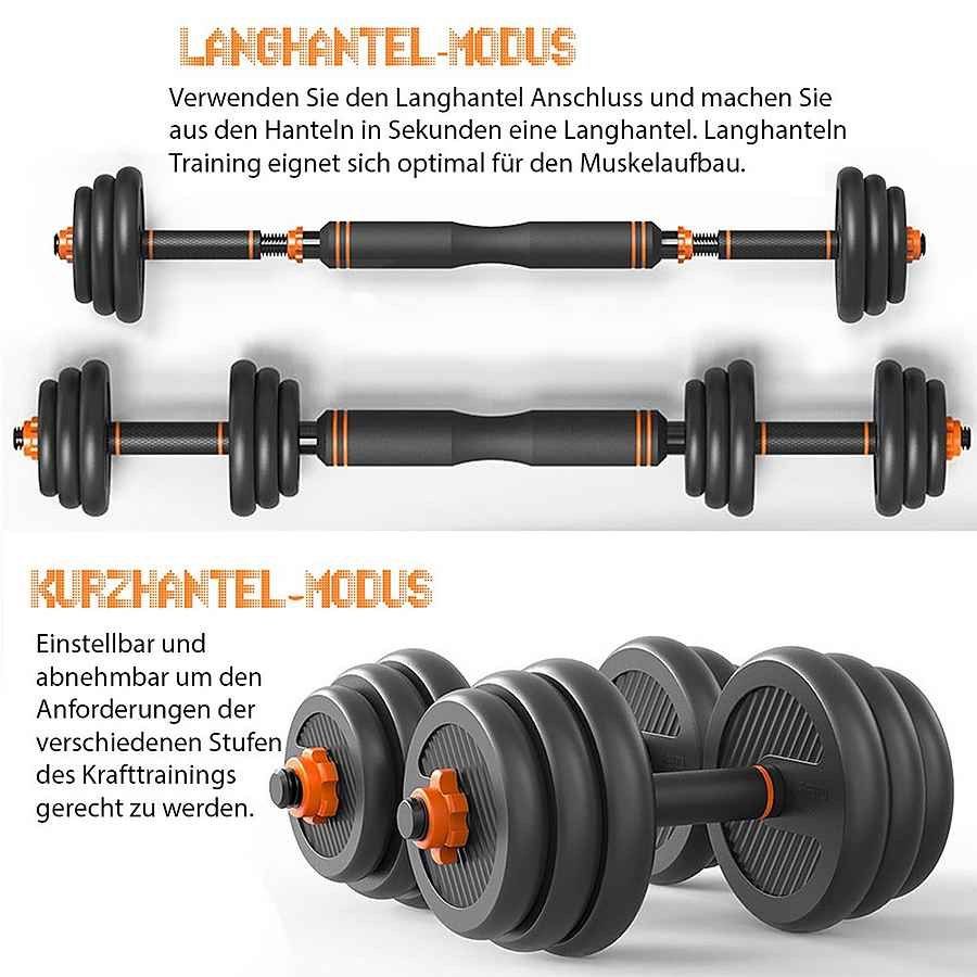 ❌6 IN 1 -Langhantel-Kurzhantelset-Kettleball 10kg/20kg/30kg/40kg❌ in Essen