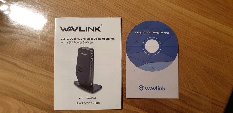 WAVLINK USB-C Dual 4K Universal Docking Station in Neufahrn