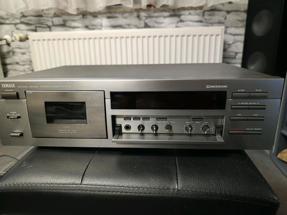 Yamaha Natural Sound Stereo Tape Deck KX-490 in Horschbach