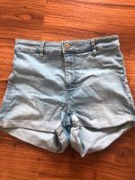 Mädchen Shorts hellblau Gr. 38 H&M Thüringen - Heilbad Heiligenstadt Vorschau