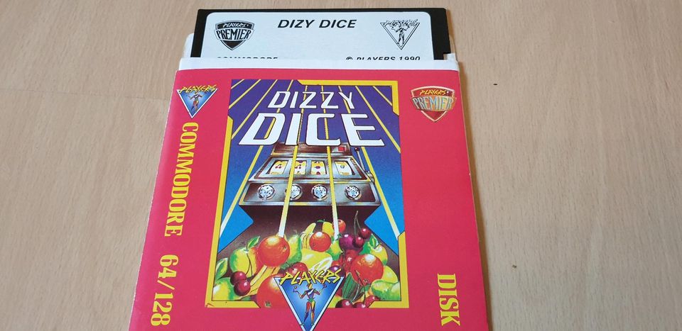 Commodore c64 disk spiel dizzy dice in Straelen