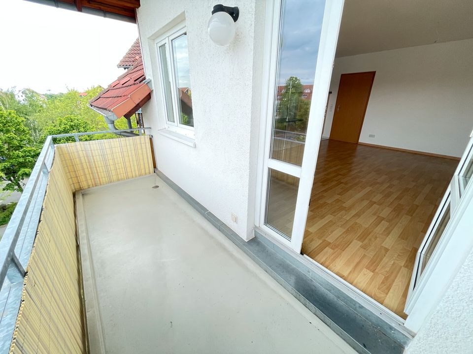 Bezugsfreie Maisonettewohnung - mit attraktiven Grundriss und Balkon in familiärer Wohnlage in Leipzig