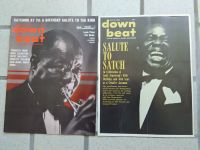 Downbeat Down Beat Satchmo Louis Armstrong 1965 und 1970 Magazin Stuttgart - Stuttgart-Ost Vorschau