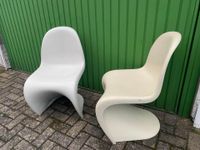 Panton Chair Stuhl Vitra Fehlbaum 1971 hell weiß - links Bremen - Walle Vorschau
