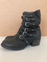 A.S.98 Stiefelette Biker schwarz  Gr 38 Airstep Niedersachsen - Katlenburg-Lindau Vorschau