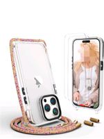 iPhone 15 Pro 6.1" -Necklace Transparent Handyhülle Case mit Stra Niedersachsen - Hameln Vorschau