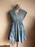 MNG Kleid Sommerkleid hellblau XS Bayern - Würzburg Vorschau