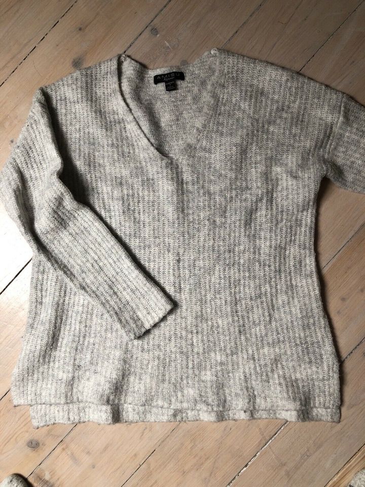 Pullover Pulli grau amisu Größe M 34 36 New Yorker in Schierling